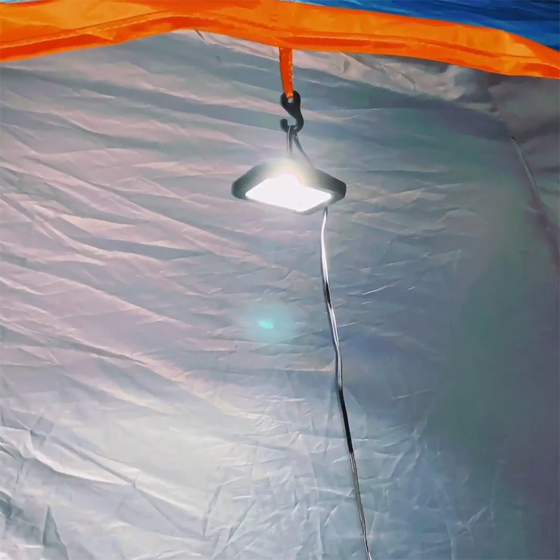 Ηλιακό Φορητό Bluetooth Ηχείο - Φακός, Camping, Έξτρα Φωτιστικό με Καλώδιο, FM Radio, Υποδοχή Κάρτα Μνήμης, USB, 2 προβολείς, χερούλι, CCLAMP